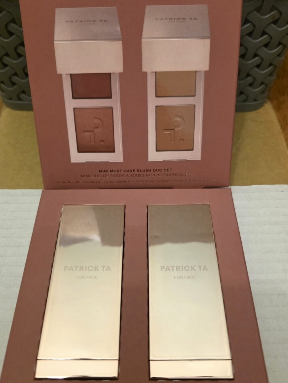 PATRICK TA Mini Must-Have Major Headlines Double-Take Creme & Powder Blush Duo - Picture 6 of 12